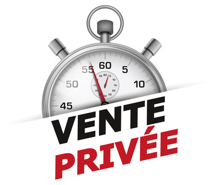 VENTE PRIVÉE CHRONO - 01