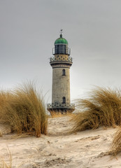 Lighthouse in Warnemünde (Mecklenburg-Vorpommern, Germany)