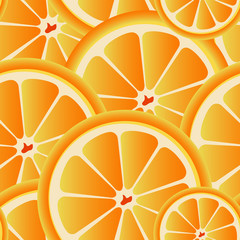 Orange segments pattern