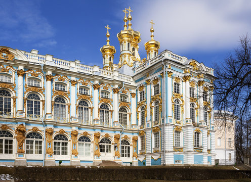 Catherine Palace. Tsarskoye Selo. Russia.
