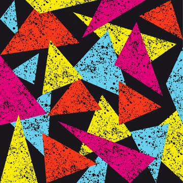 80s Vintage Memphis Pop Pattern