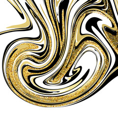 Vector Illustration of Marbling Texture. For Design, Website, Background, Banner. Ink Liquid Element Template. Vector illustration