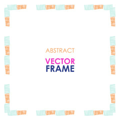 Ethnic vector frame