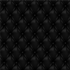 Fototapeta premium Vector Leather background with buttons.