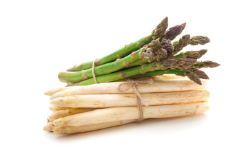 Delicious fresh asparagus