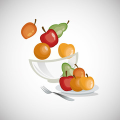 Healthy food design. organic food. natural product