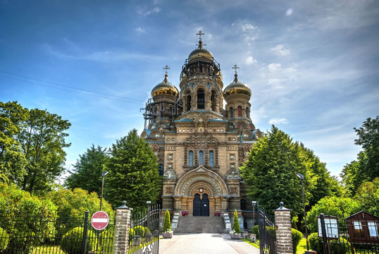 Karosta orthodox church in Liepaja