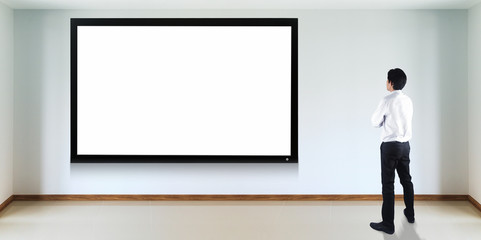 Fototapeta na wymiar TV screen