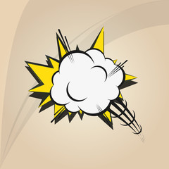 Communication design. bubble icon. talk and comic concept