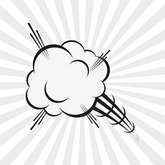 Communication design. bubble icon. talk and comic concept