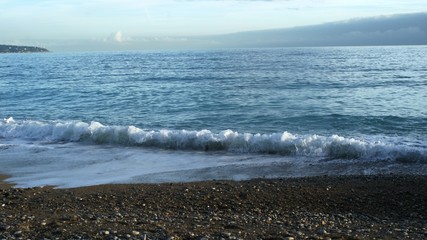Sea and beach in Nice