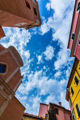 Traditional scenery in Cinque Terre, Italy