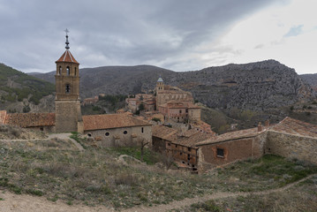 Fototapeta na wymiar Albarracín (Teruel, España).