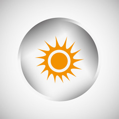 Sun design. abstract icon. summer concept