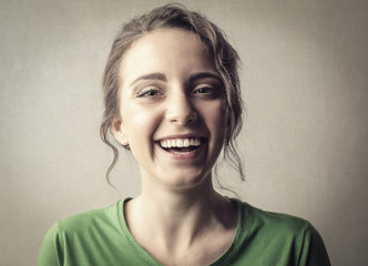 Smiling woman