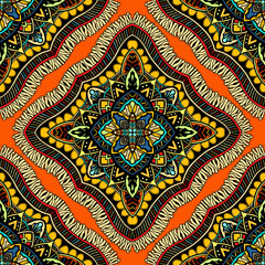 round seamless pattern