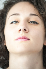 Fototapeta premium Portrait of Beautiful Young Woman