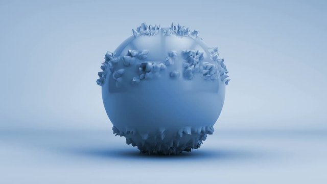 Glitch 1014: Digital sphere distortion (Loop).