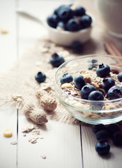 Breakfast with granola