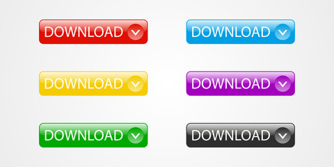 Set of download buttons