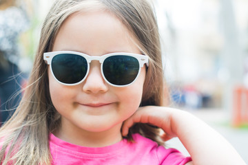  girl in sunglasses