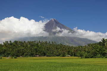 Vulkan Mayon, Provinz Albay, Luzon, Philippinen