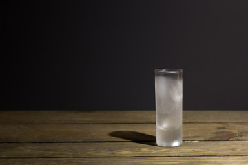 shot glass for cocktails on a table