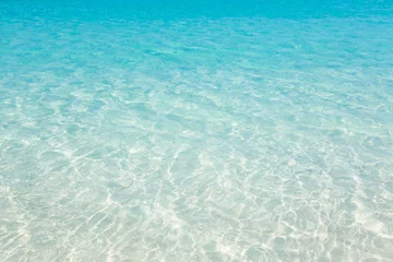 Fotobehang Bora Bora, Frans Polynesië Tropisch strand water achtergrond
