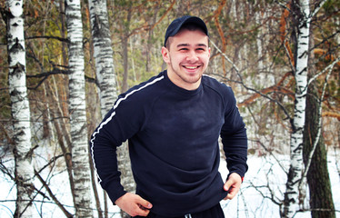 Man outdoors