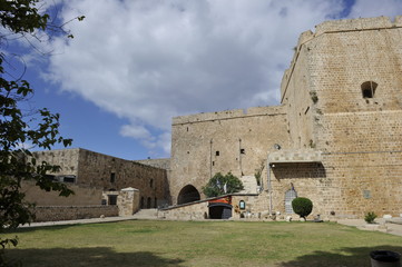 Fototapeta na wymiar Knight templar citadel of Acre (Hospitallerian citadel), Old Acre (Akko), Israel