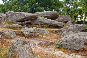Sea of stones, Kali Basin, Hungary