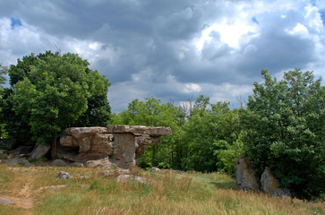 Sea of stones, Kali Basin, Hungary