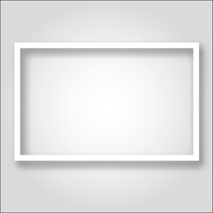 Obraz premium Paper frame template