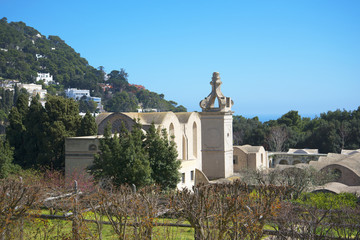 Capri is an Italian island off the Sorrentine Peninsula, on the south side of the Gulf of Naples....
