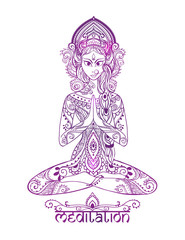 Beautiful card vector