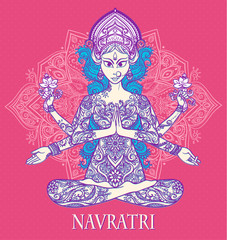 Beautiful card vector