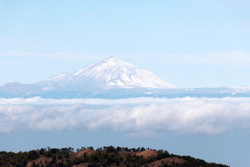 Fototapeta premium Snowy Teide