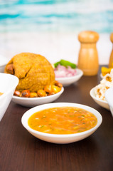 Delicious sauce accompaniment of all traiditional food, spicy
