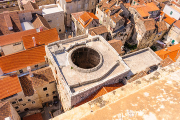 Split, Croatia Vestibule aerial