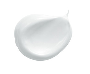 white cosmetic face cream