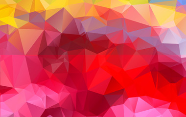 abstract background consisting of triangles eps.10