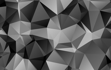 Naklejka na ściany i meble Vector Abstract geometric shape squares and triangles polygonal