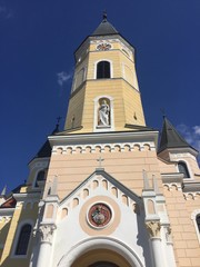 Fototapeta na wymiar Velika Gorica church
