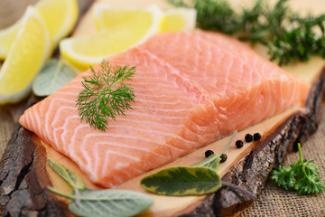 Lachs Filet Steak