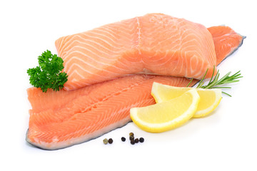 Fisch Zitrone Lachs