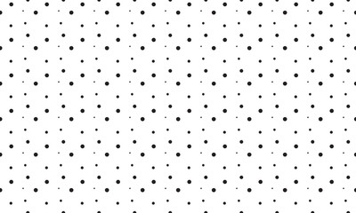 Black dot seamless pattern design. seamless pattern design. vector stock.