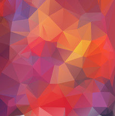 Polygonal mosaic paper background