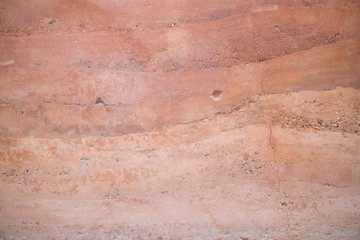 red soil wall texture. background
