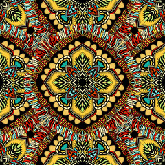 round seamless pattern