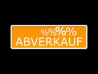 Abverkauf